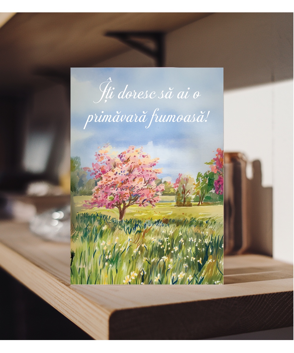 Îți doresc să ai o primăvară frumoasă! have a good spring
