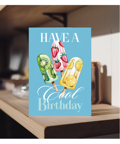 Have a Cool Birthday with Ice Lollies
