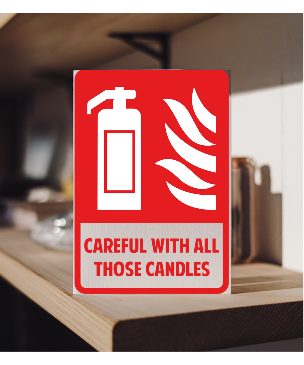 Careful With All Those Candles Age Joke