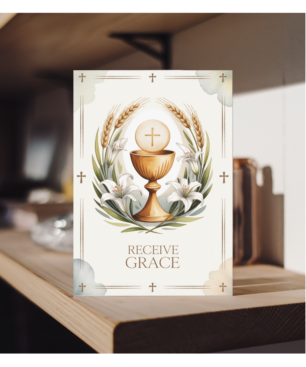 receive grace holy communion