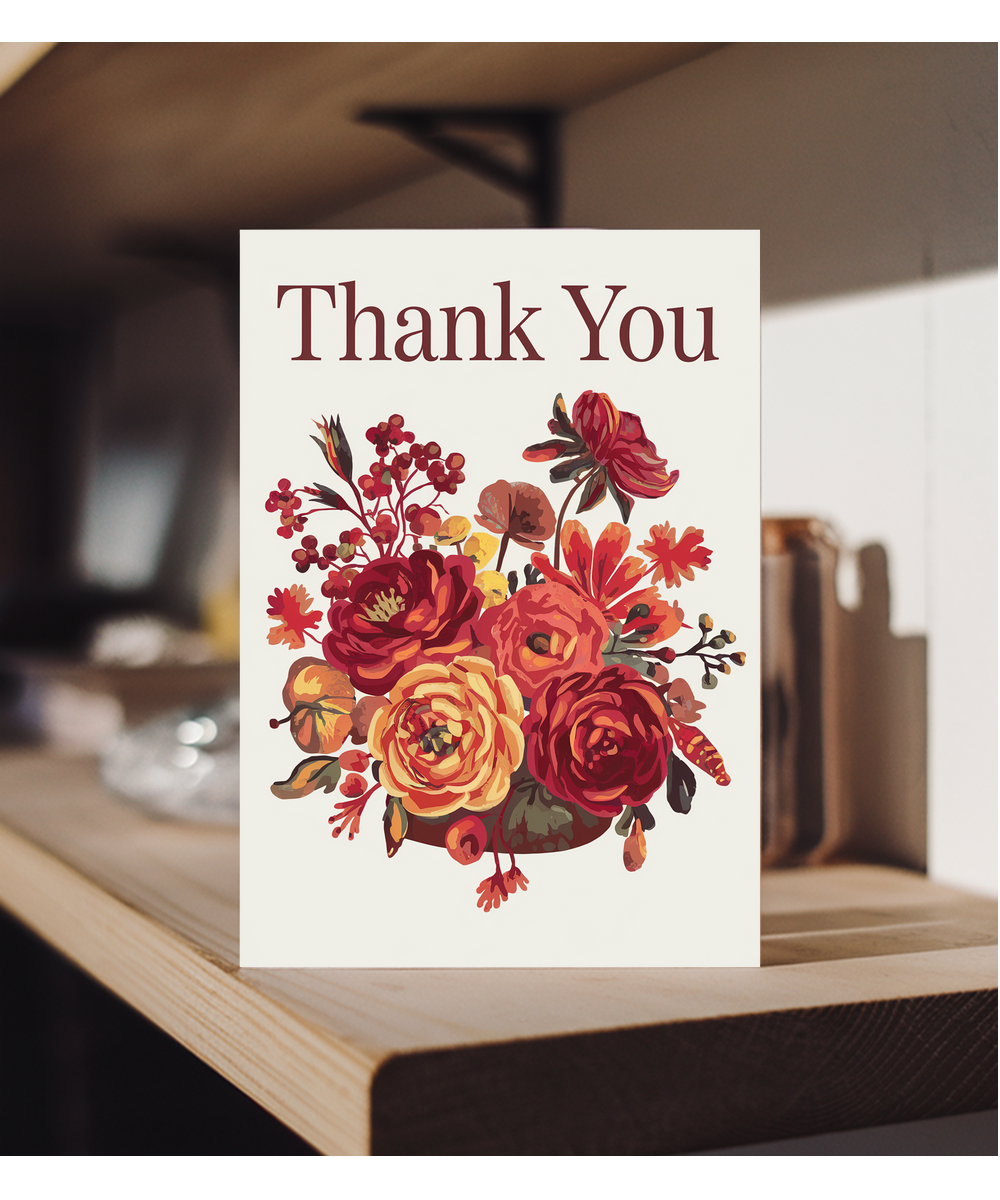 Thank You - Autumn Blossom