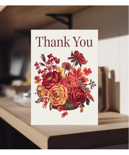 Thank You - Autumn Blossom