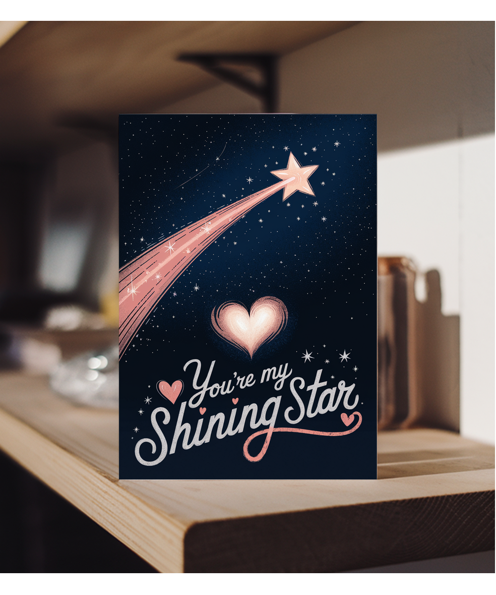 You’re my shining star Greeting Card