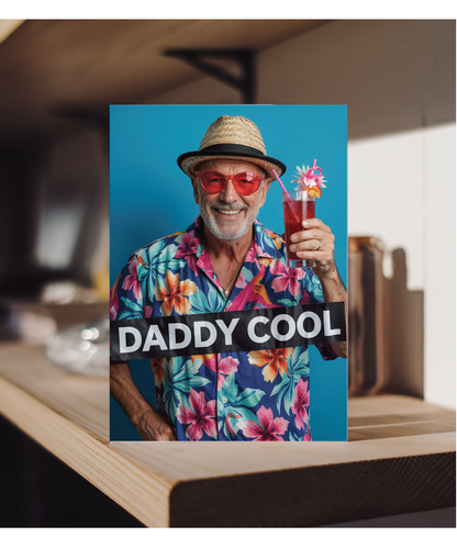 father's day card daddy cool