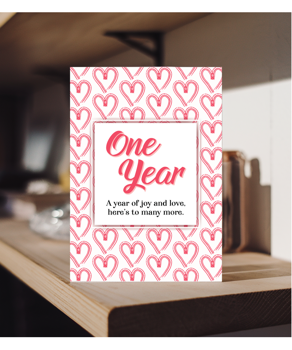 one year, a year of joy and love