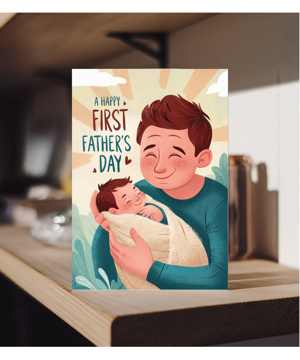 a happy first father's day
