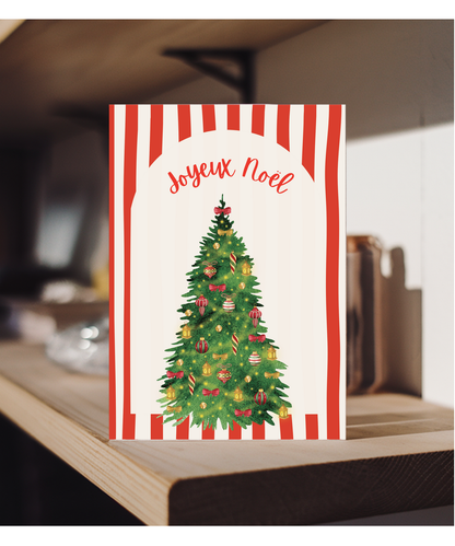 trendy Merry Christmas Joyeux Noël French