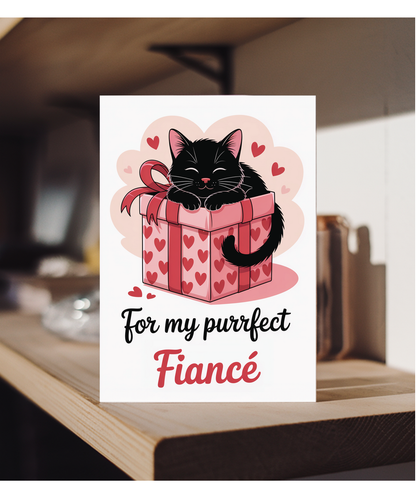 for my purrfect fiancé
