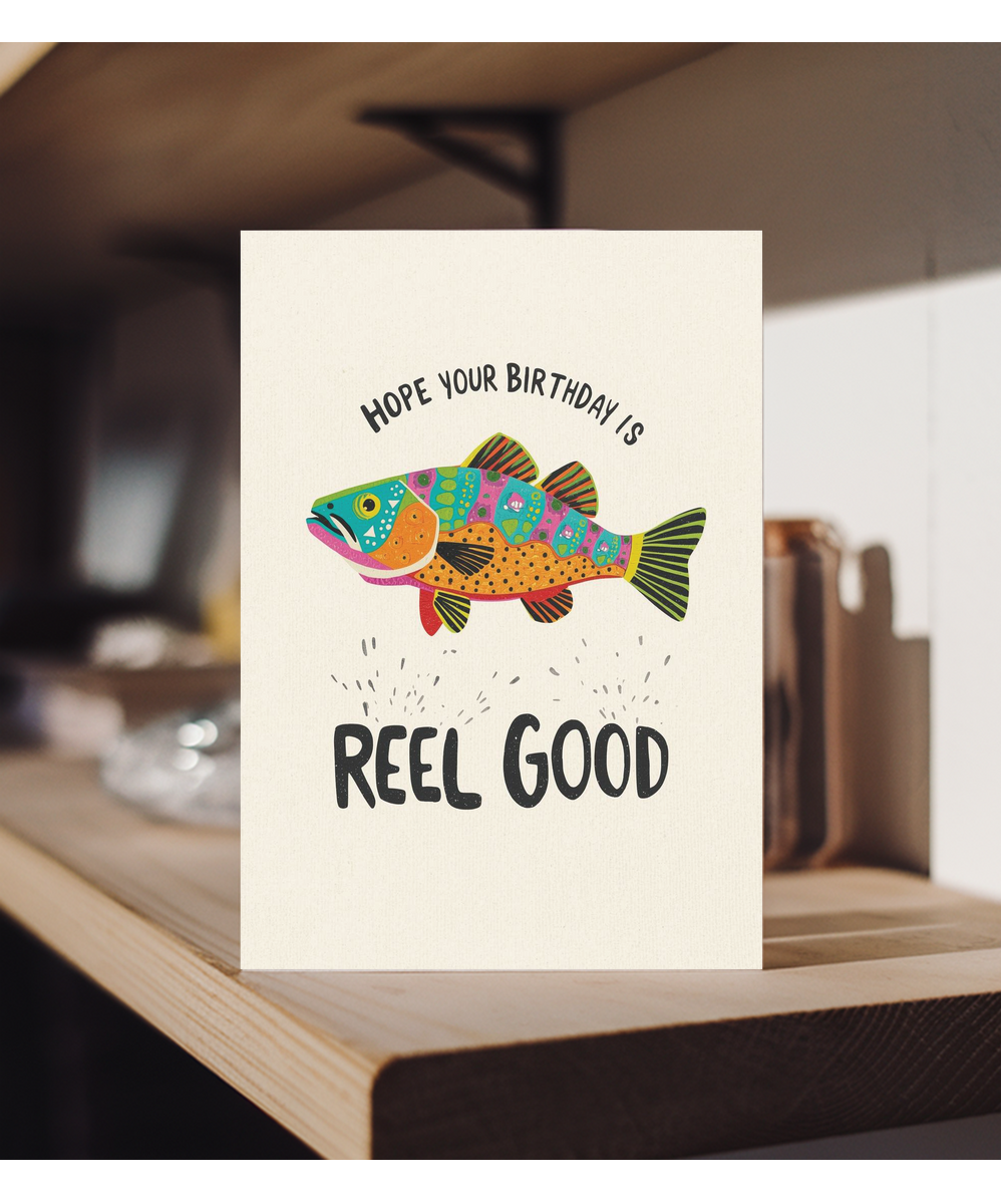 Hope your birthday is reel good