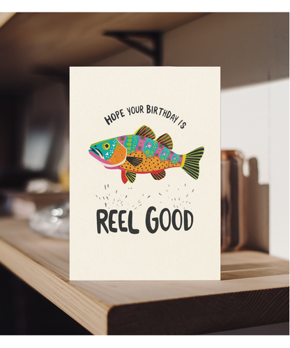 Hope your birthday is reel good