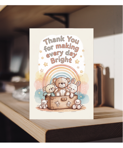 Thank you for making everyday bright