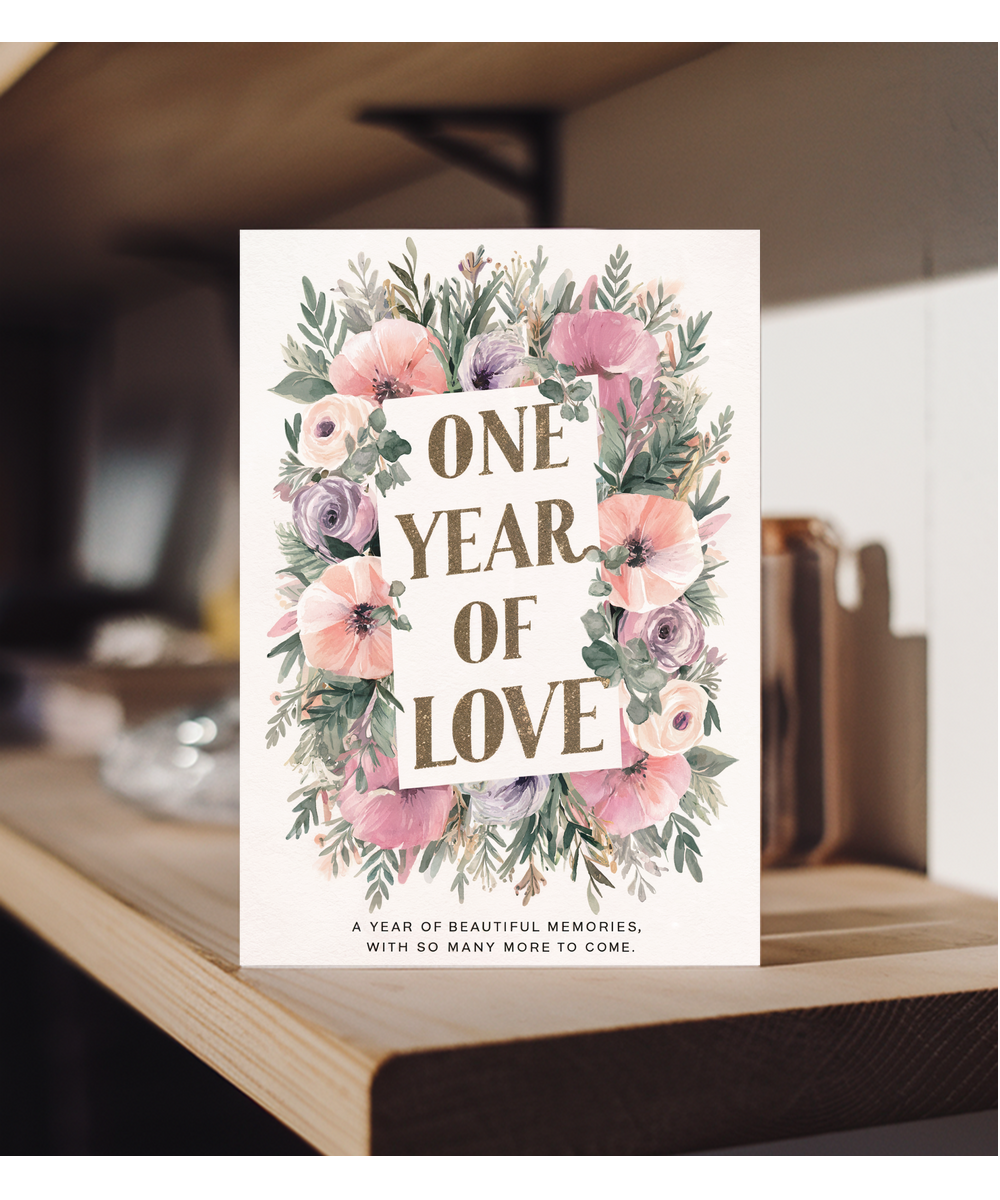 One Year of Love A year of beautiful memories