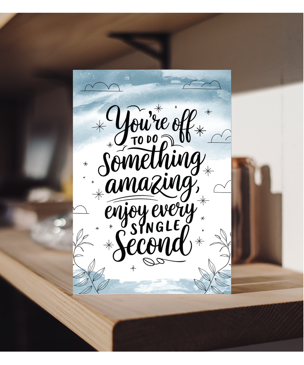 Maternity leave your off to do something amazing