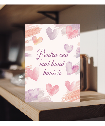 Pentru cea mai bună bunică to the best grandmother