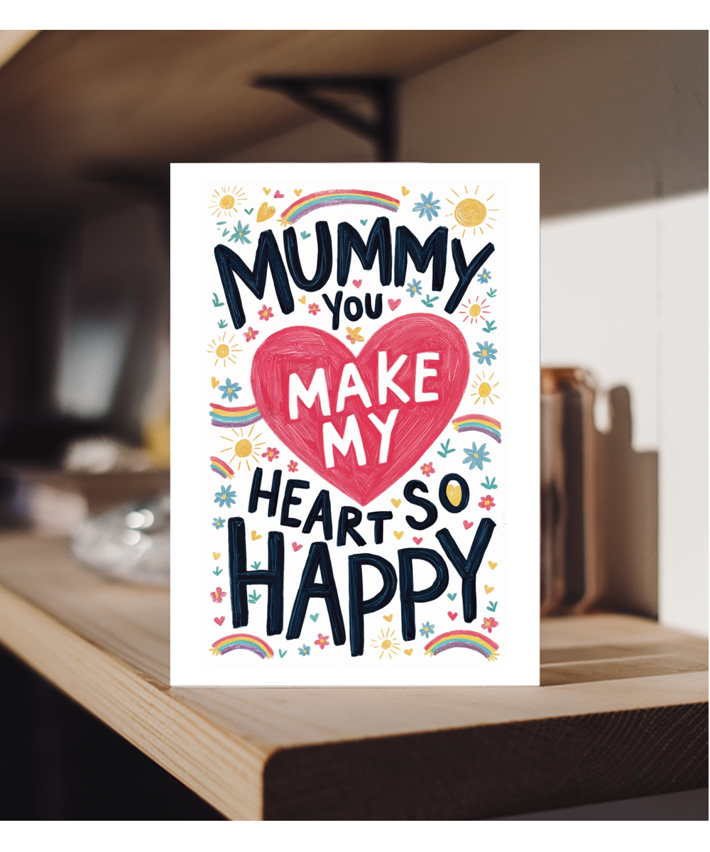 mummy you make my heart so happy