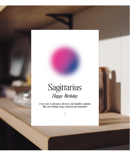 Happy Birthday Sagittarius Star Sign