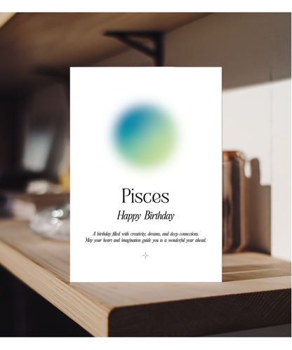 Happy Birthday Pisces Star Sign