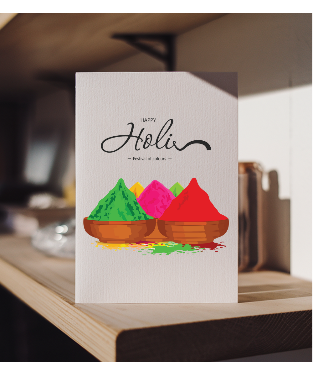 Holi festival of colours powder paint