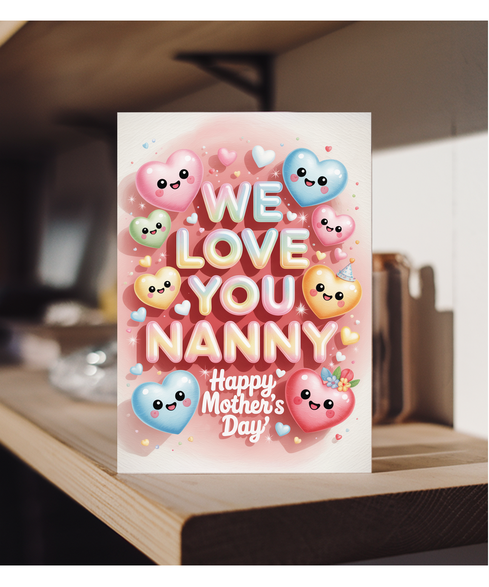 we love you nanny happy mother's day