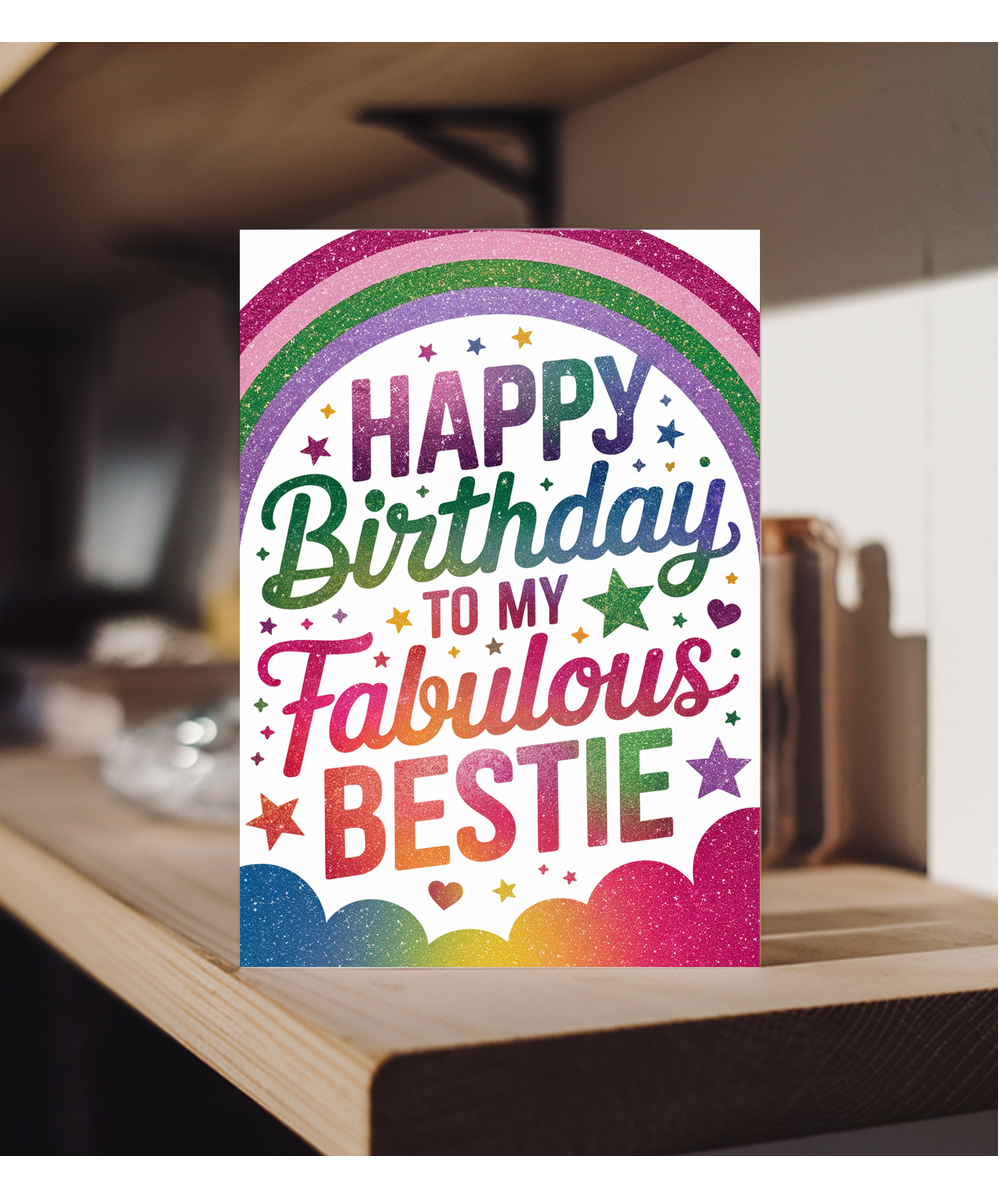 Happy Birthday to My Fabulous Bestie