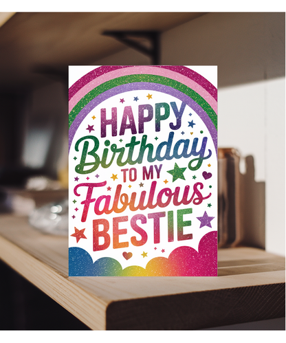 Happy Birthday to My Fabulous Bestie