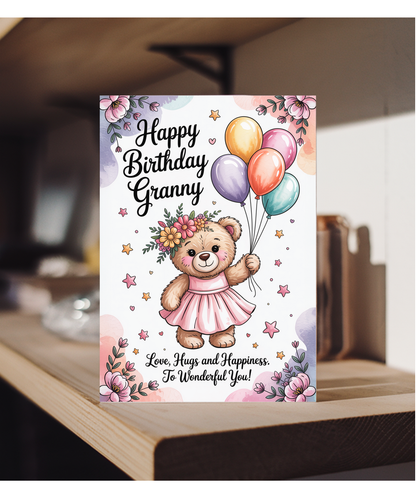 happy birthday GRANNY, love, hugs and happiness, to wonderful YOU