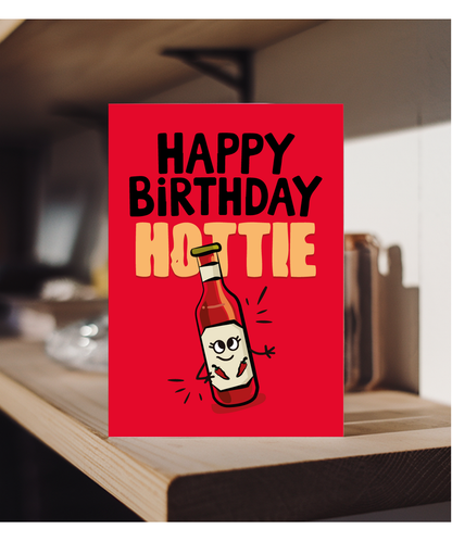 Happy Birthday Card for Hot Girlfriend Boyfriend Wife Husband