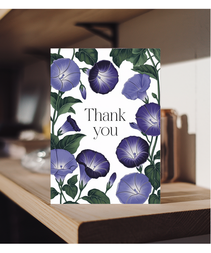 Thank You - Morning Glory Blooms