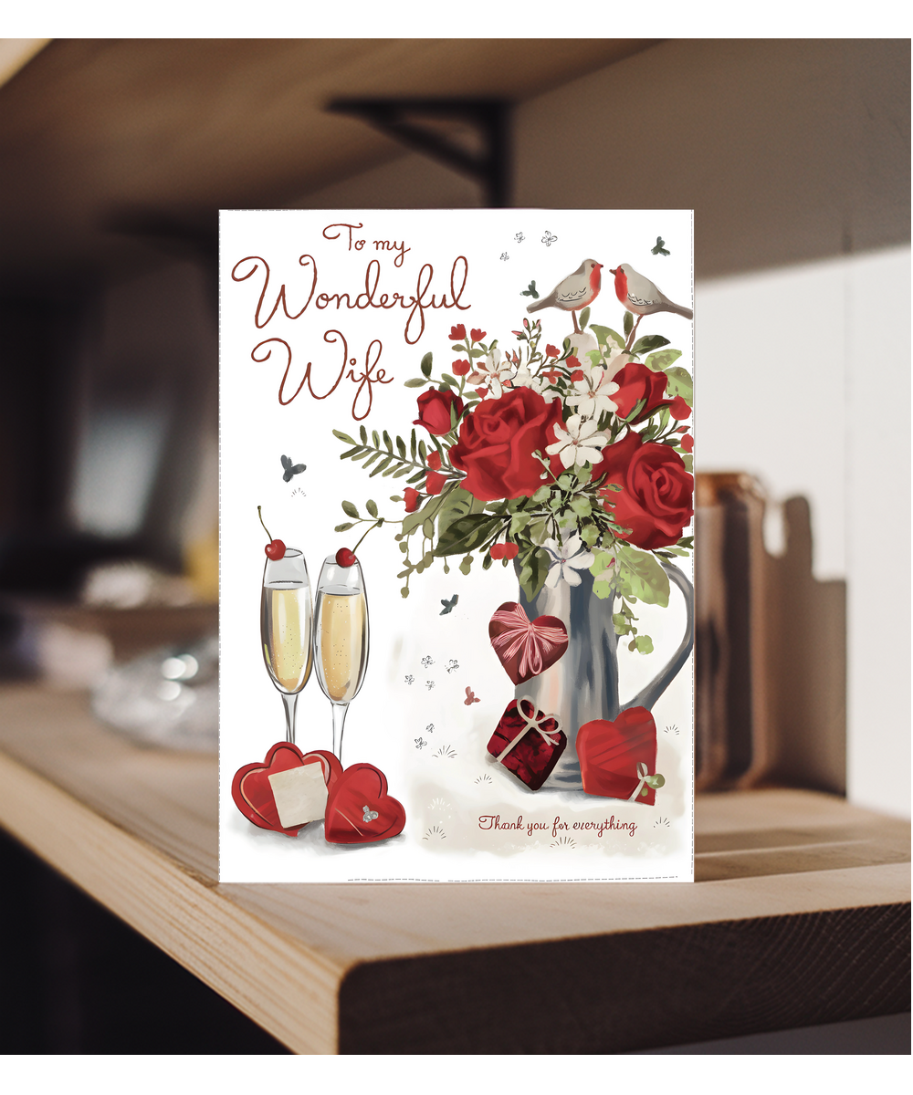 To me wonderful Wife