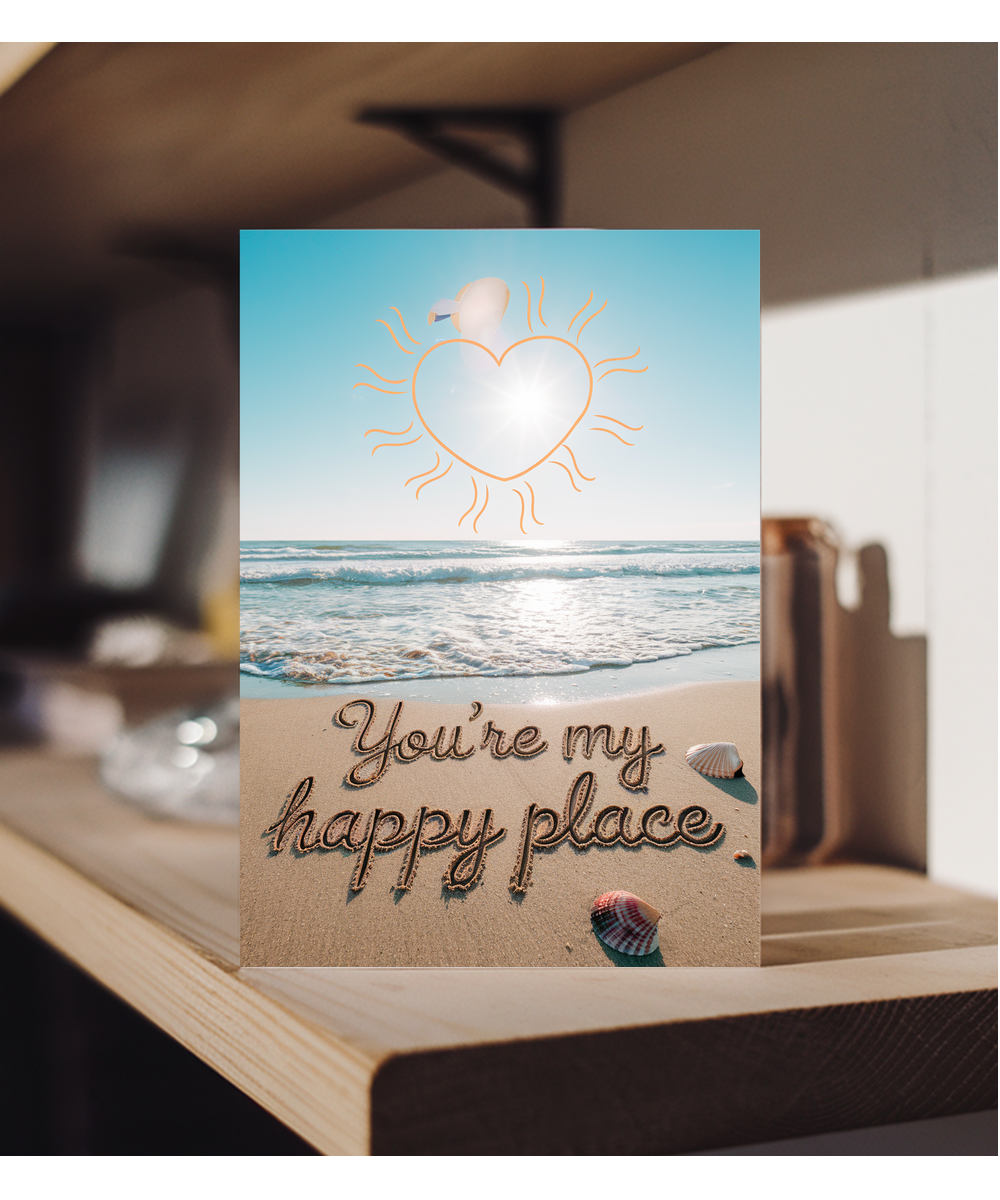 You’re my happy place Greeting Card