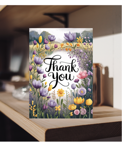 Thank You - Wildflower Meadow