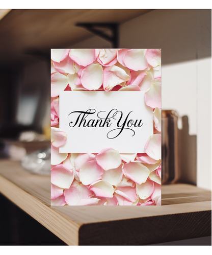 Thank You - Wild Rose Petals