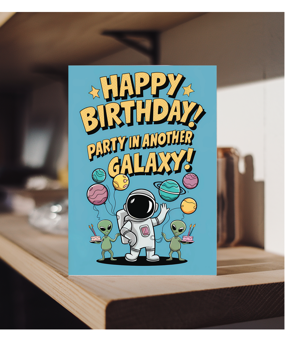 Happy Birthday! Party in Another Galaxy!