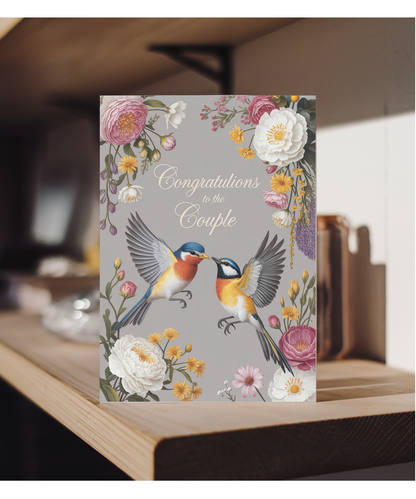 Congratulations to the couple