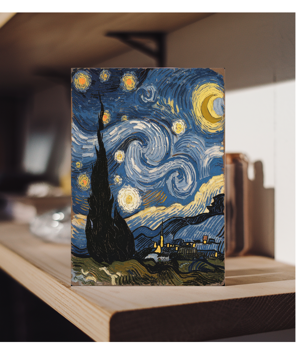 Van Gogh style Card