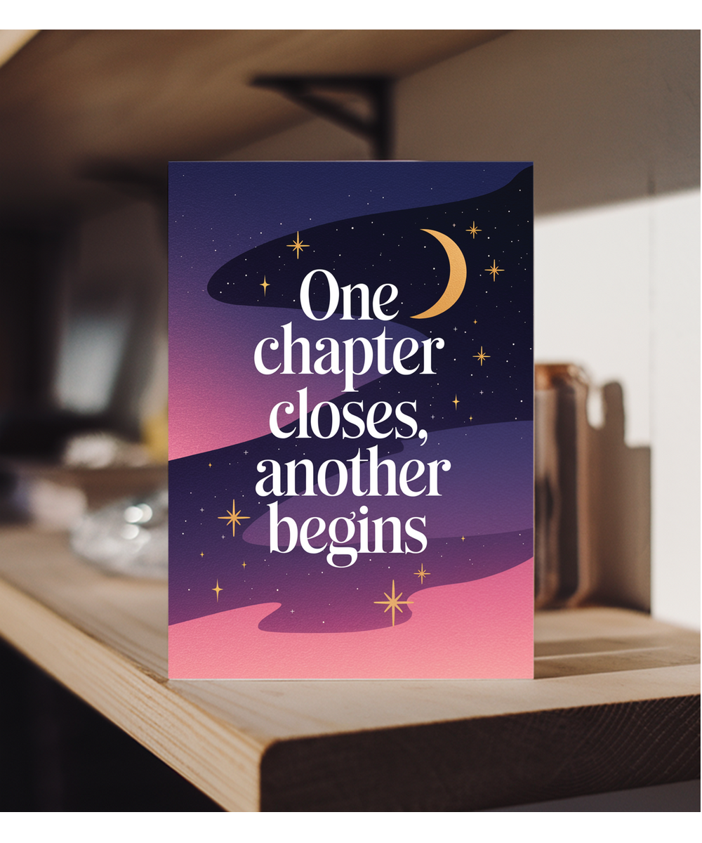 Divorce one chapter closes another one begins