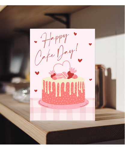 Happy Birthday pink cake day