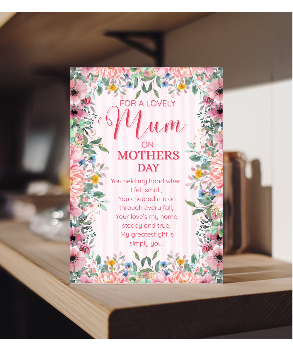 For a lovely mum on mothers day