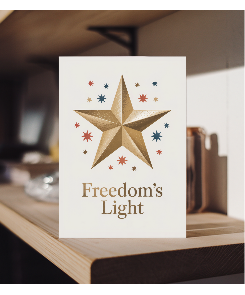 Independance day freedoms light star