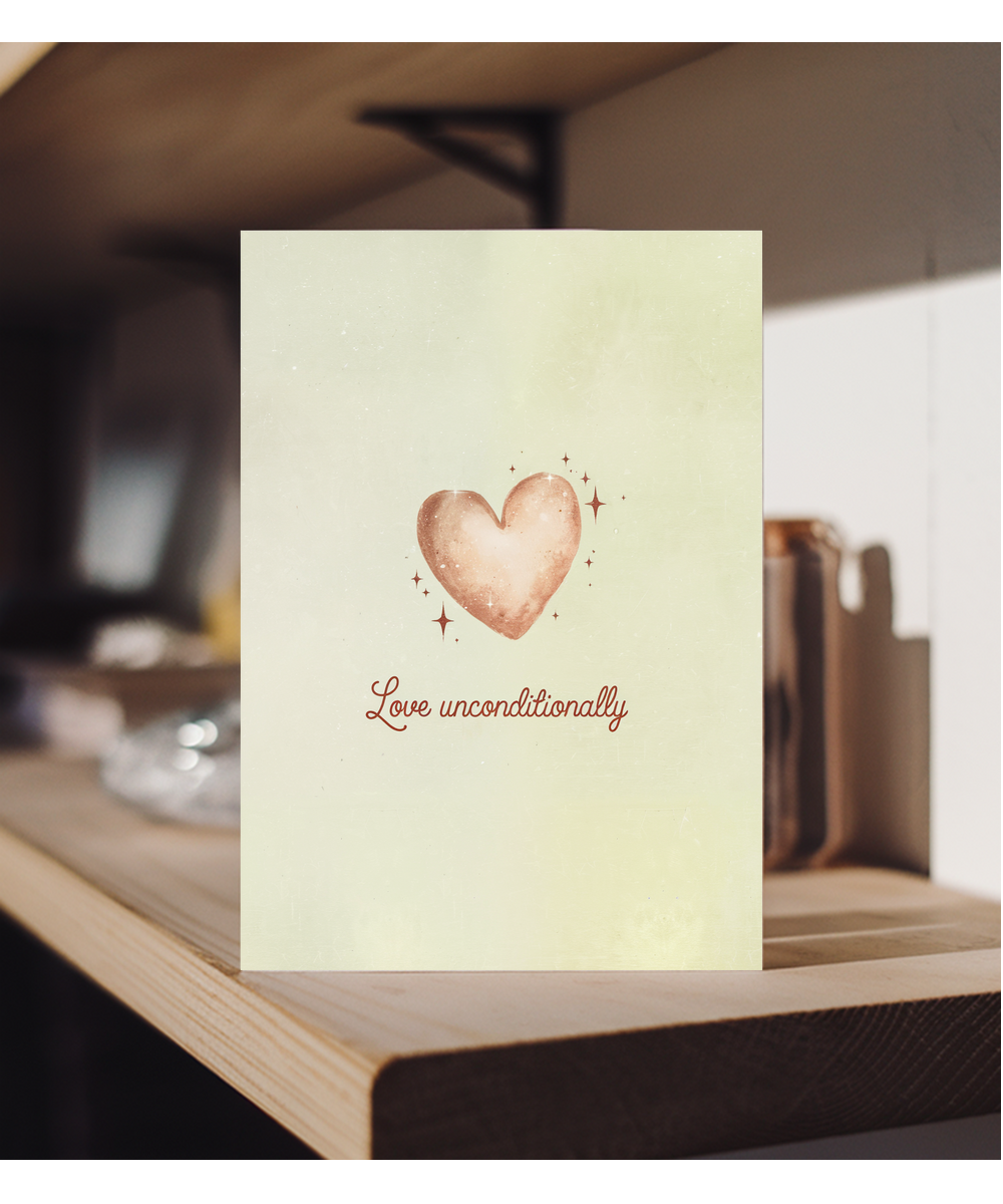 Anniversary Card for husband wife Love Unconditionally