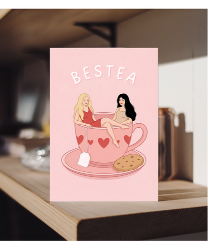 bestea best friend happy birthday celebration Galentine's day