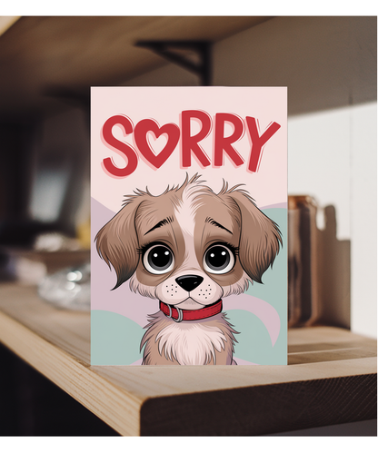 Sorry - Puppy with Sad Eyes
