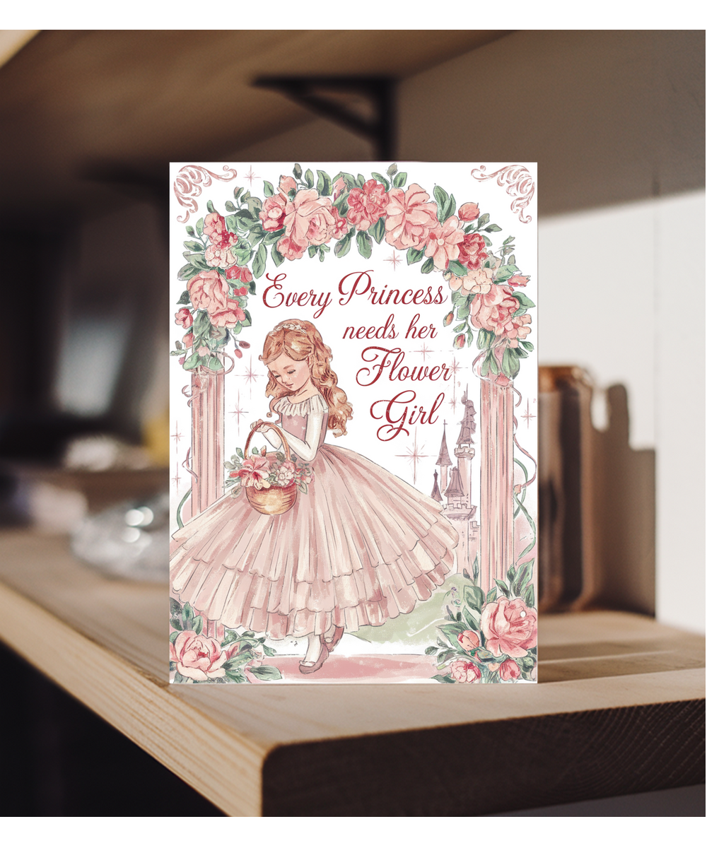 every princess needs her flowerg girl