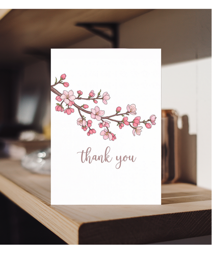 Thank You - Peach Blossom Branch