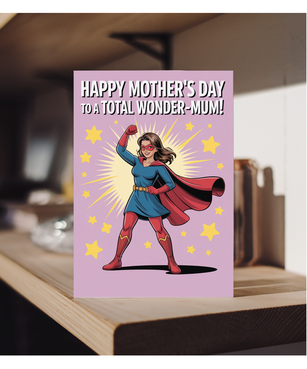 happy mother's day to a total wonder-mum