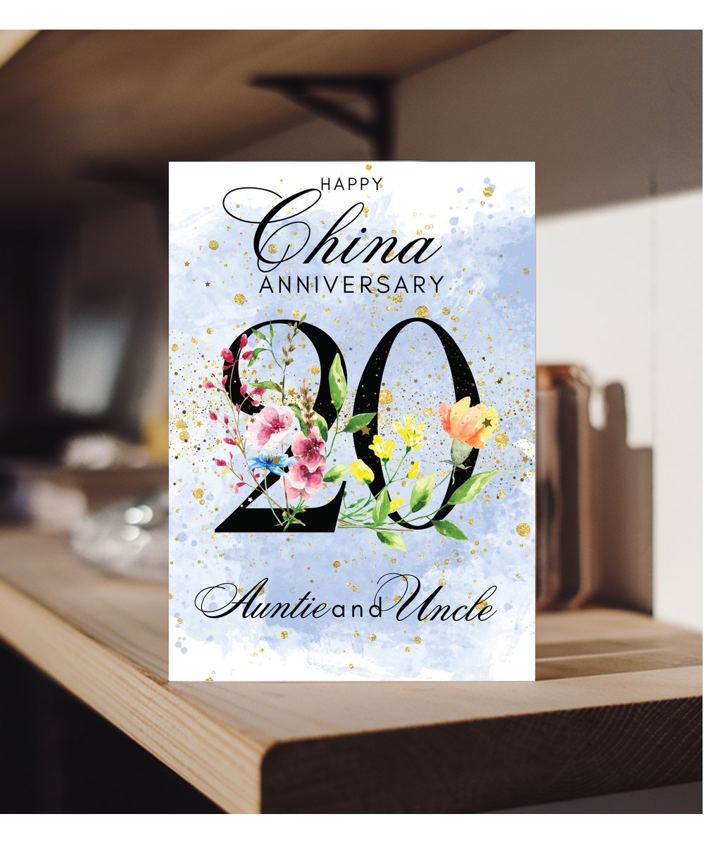 A5 China anniversary Auntie Uncle