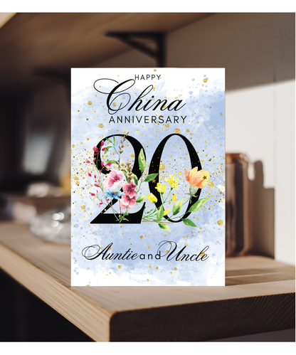 A5 China anniversary Auntie Uncle