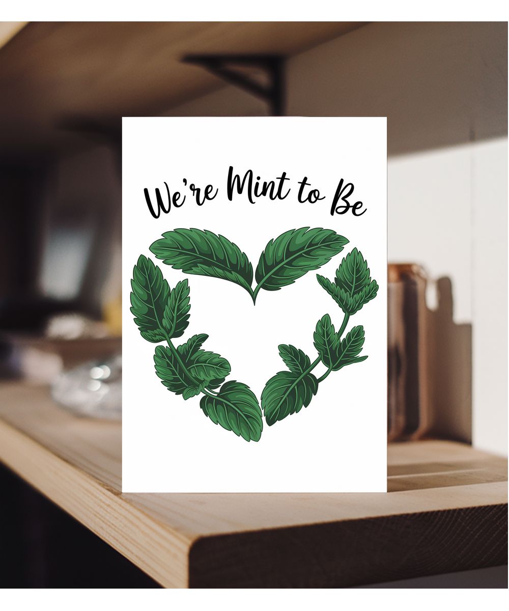 We’re mint to be Greeting Card