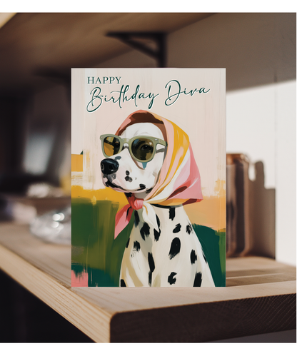 Happy Birthday Diva Dalmation