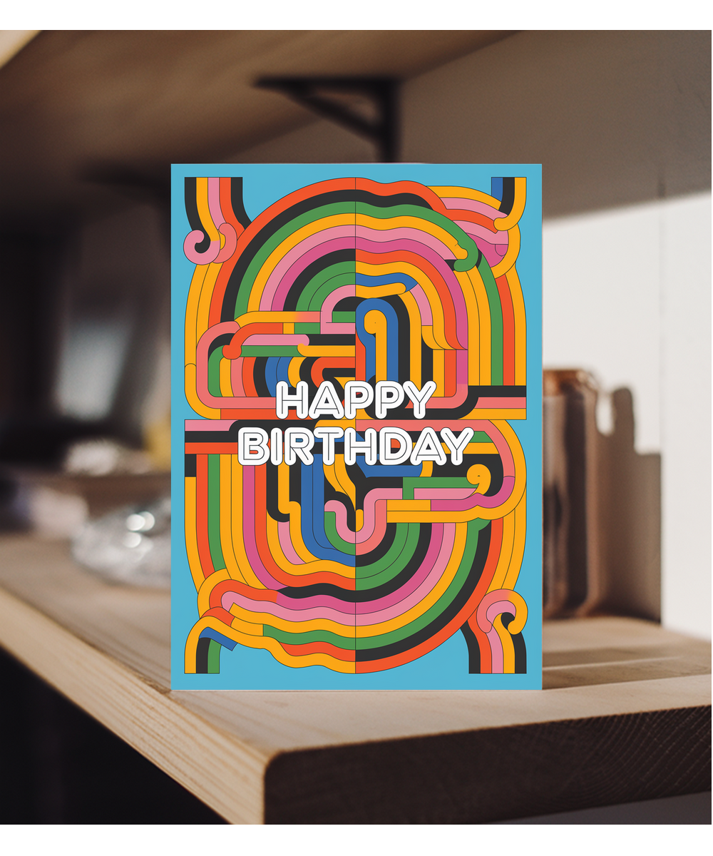 Vibrant Abstract Swirls